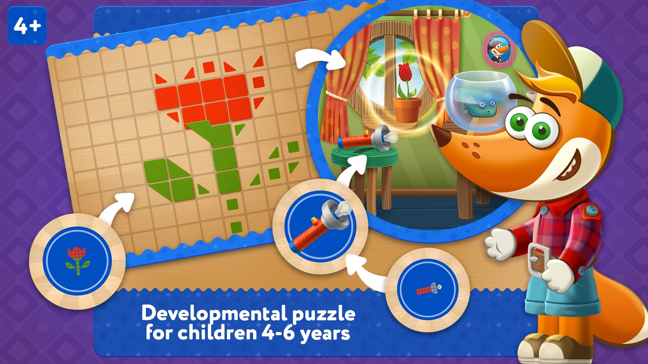 Tim the Fox - Mosaic screenshot